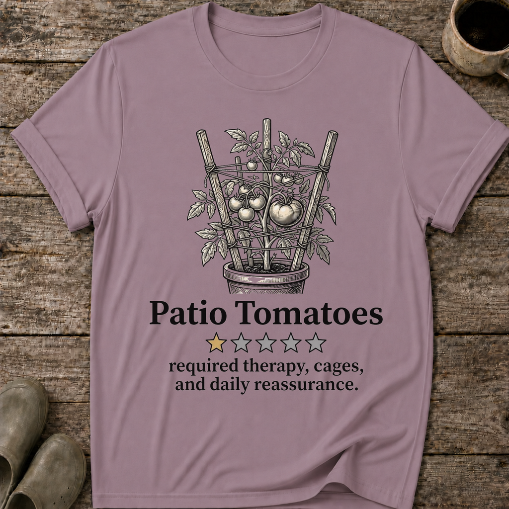 Patio Tomatoes One Star Review T-Shirt