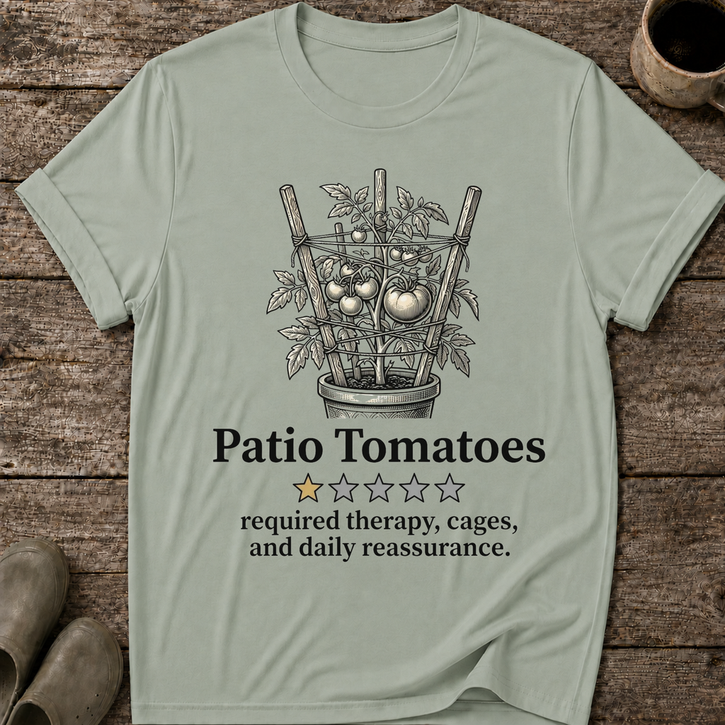 Patio Tomatoes One Star Review T-Shirt