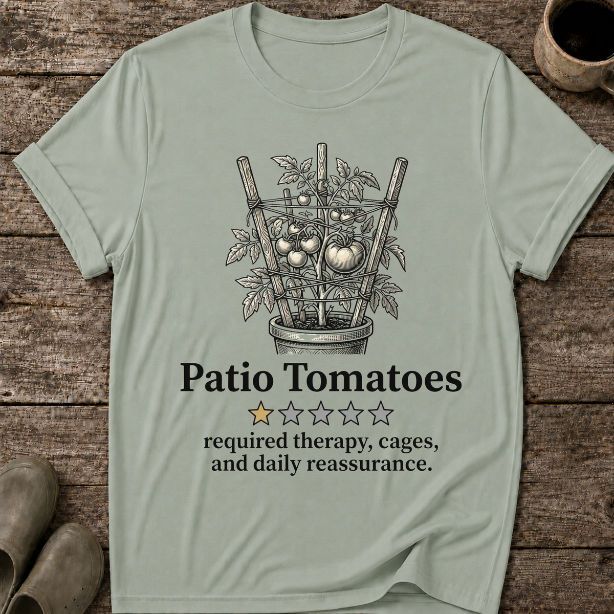 Patio Tomatoes One Star Review T-Shirt
