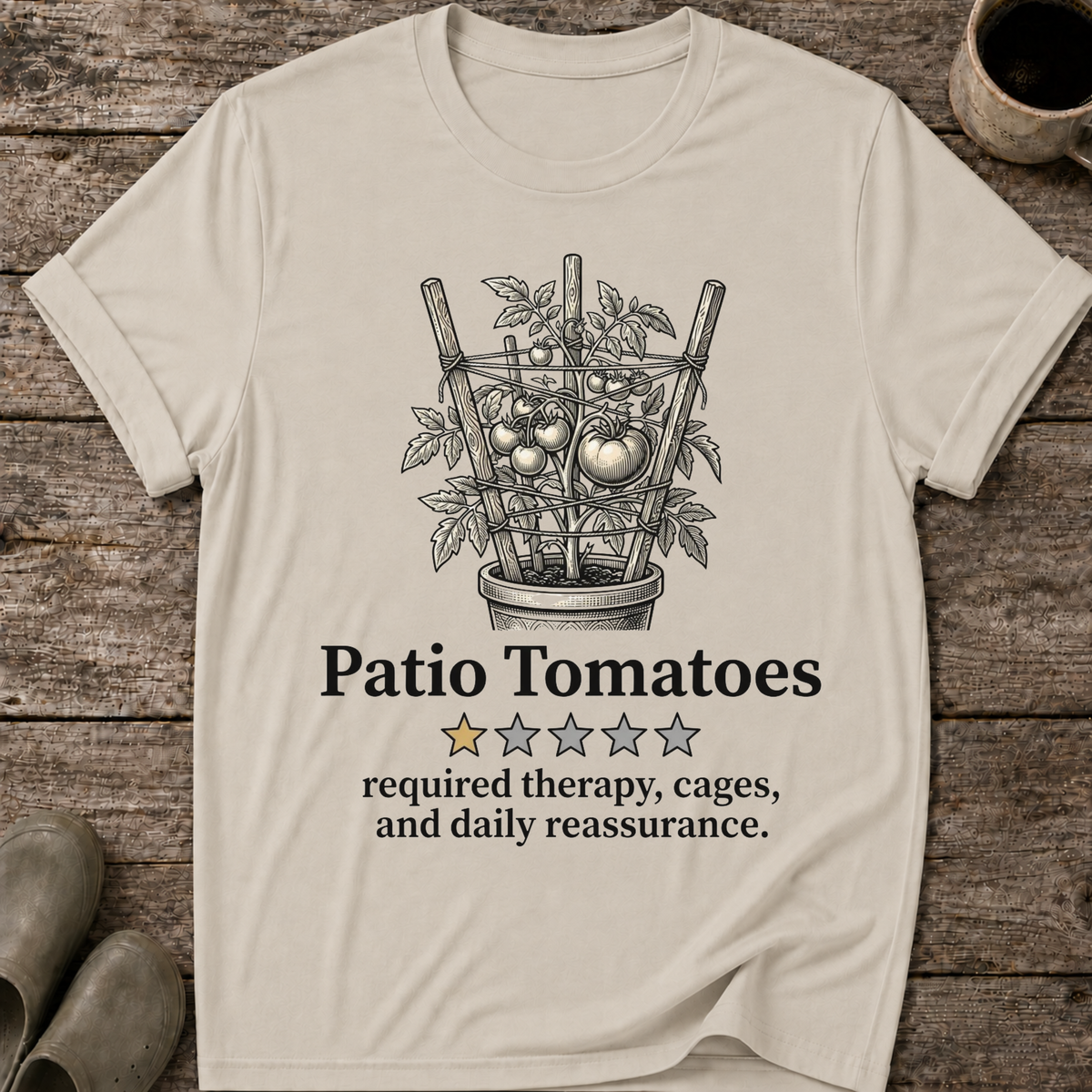 Patio Tomatoes One Star Review T-Shirt