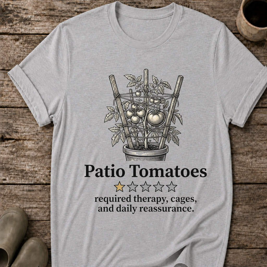 Patio Tomatoes One Star Review T-Shirt