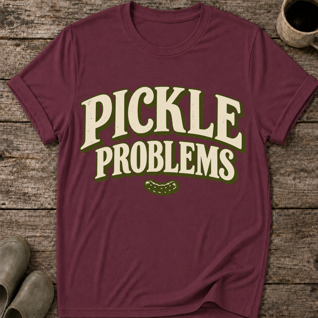 Pickle Problems Funny Pickling T-Shirt