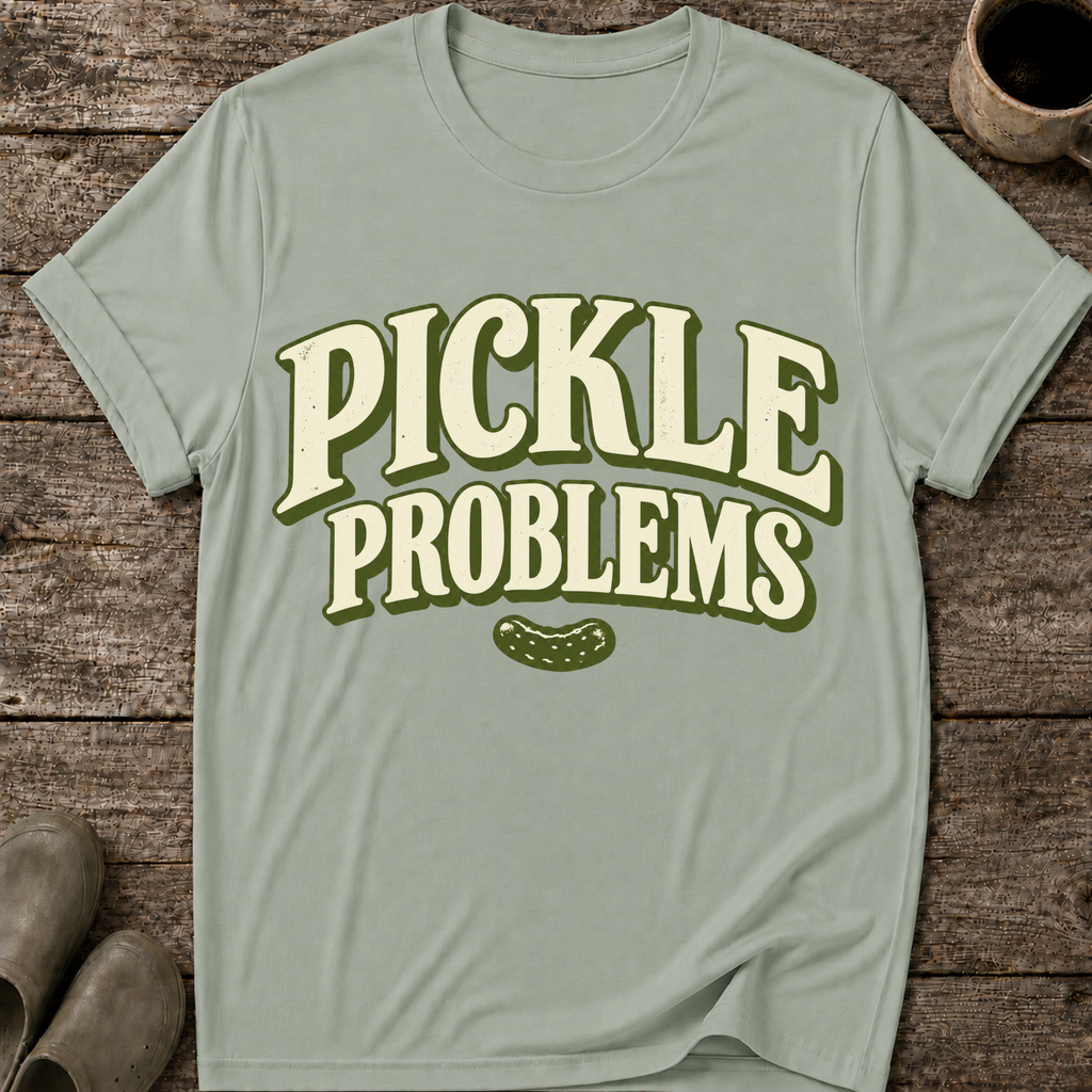 Pickle Problems Funny Pickling T-Shirt