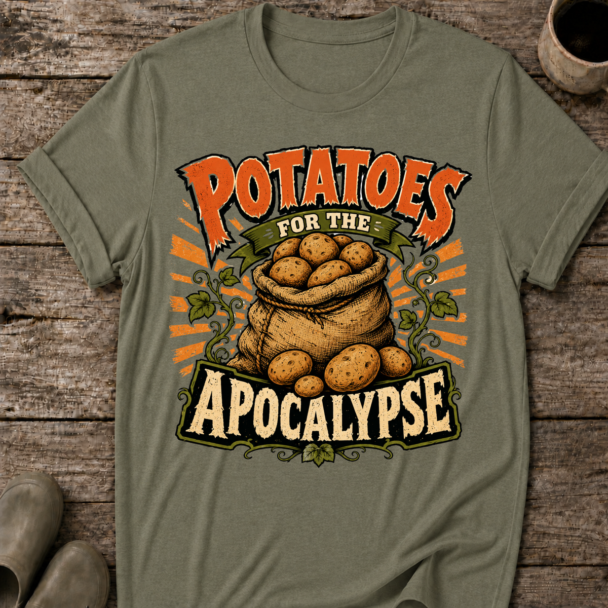 Potatoes For The Apocalypse T-Shirt