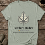 Powdery Mildew One Star Review T-Shirt