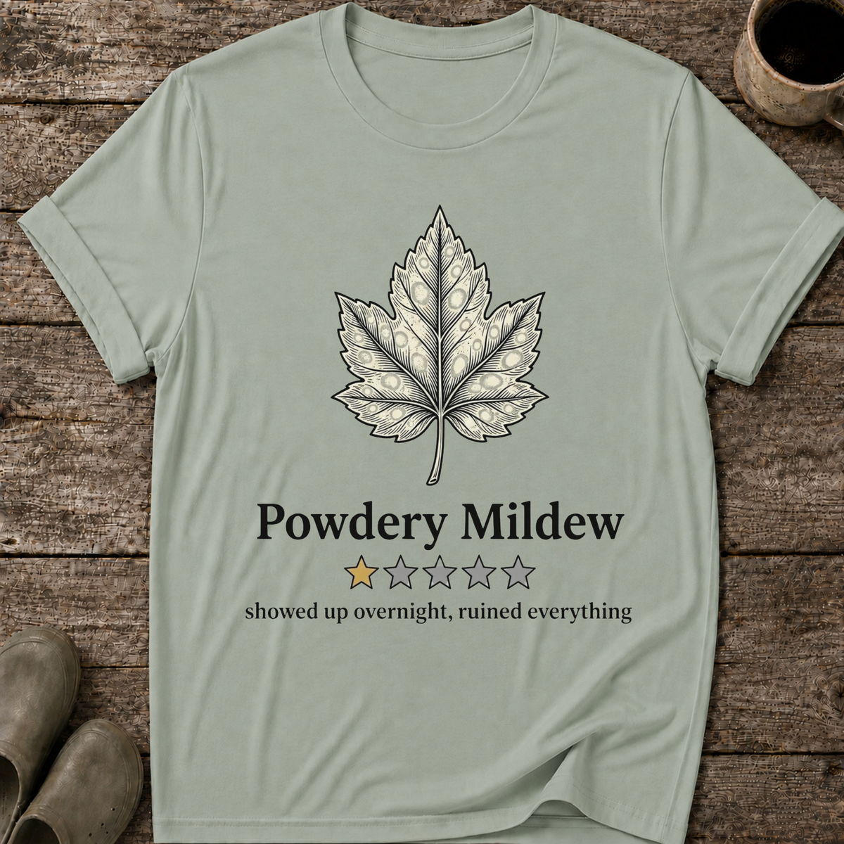 Powdery Mildew One Star Review T-Shirt
