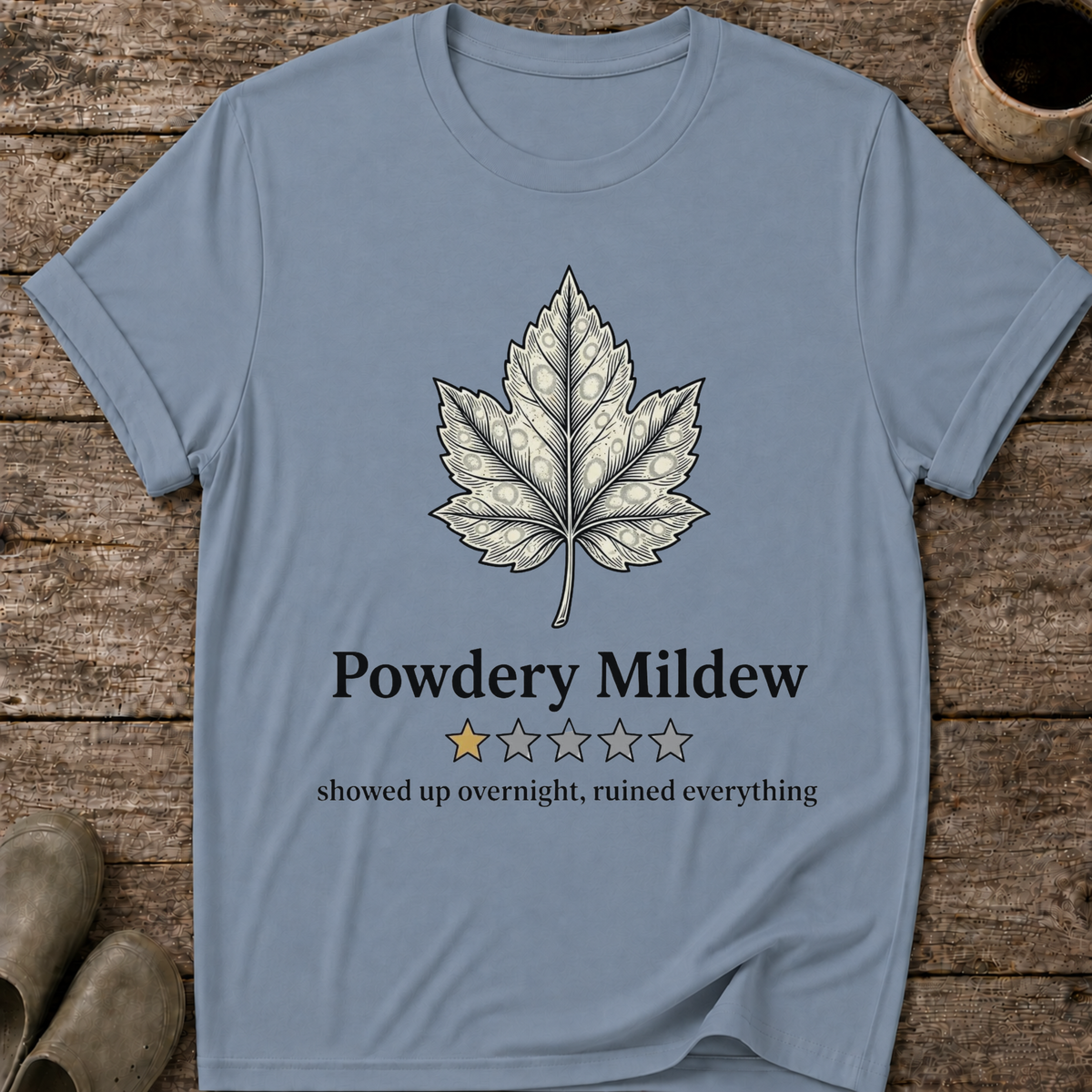 Powdery Mildew One Star Review T-Shirt
