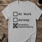 Probably Homesteading T-Shirt