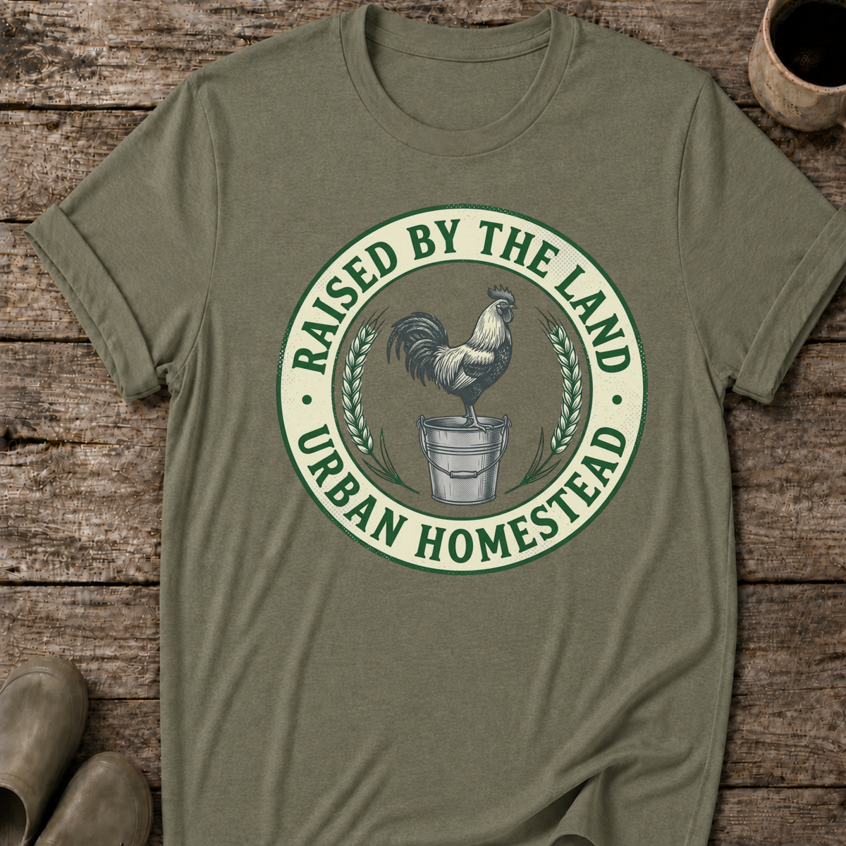 Raised By The Land T-Shirt