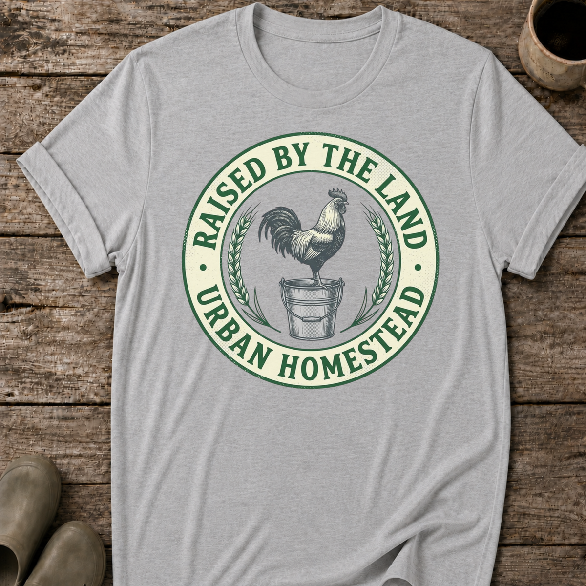 Raised By The Land T-Shirt