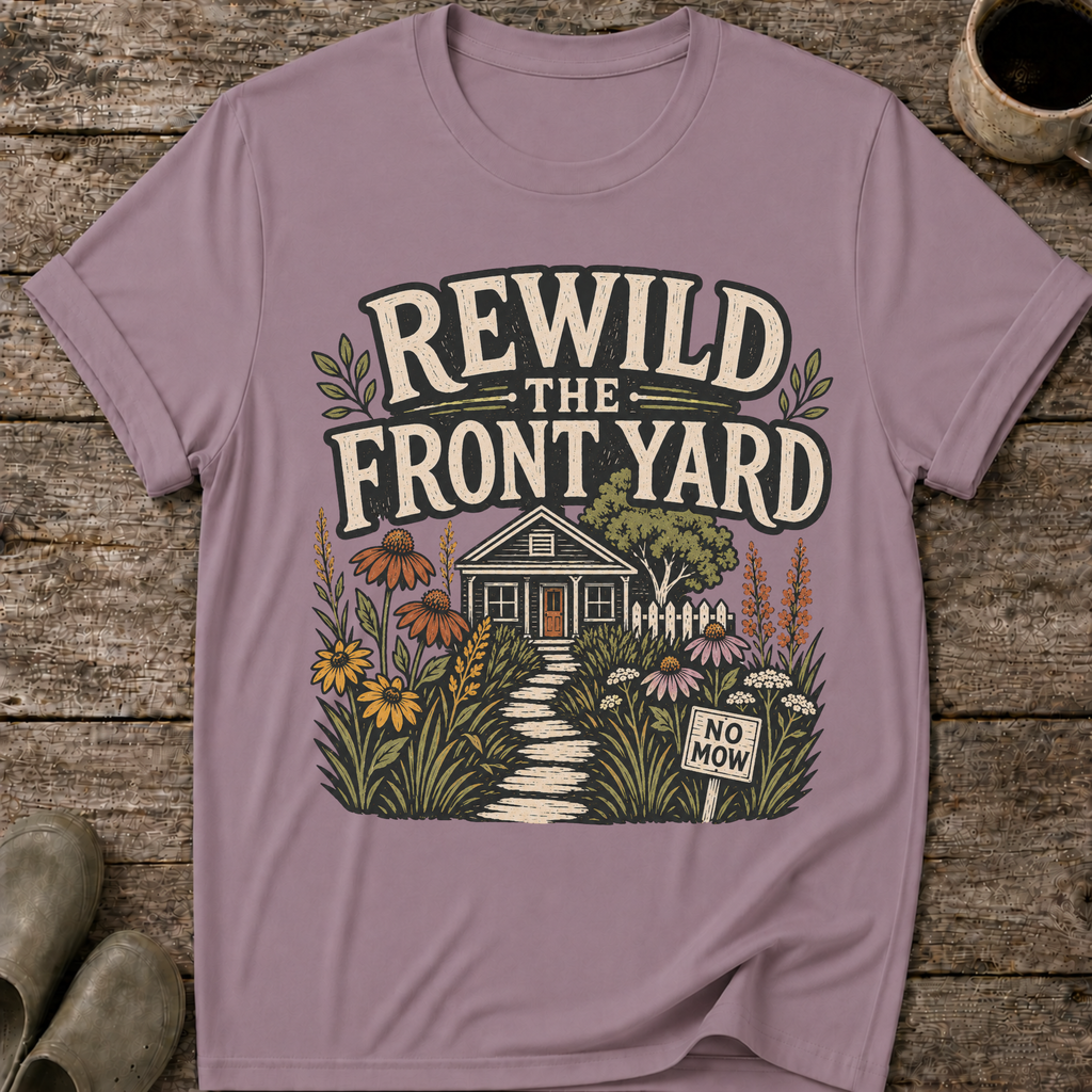 Rewild The Front Yard T-Shirt