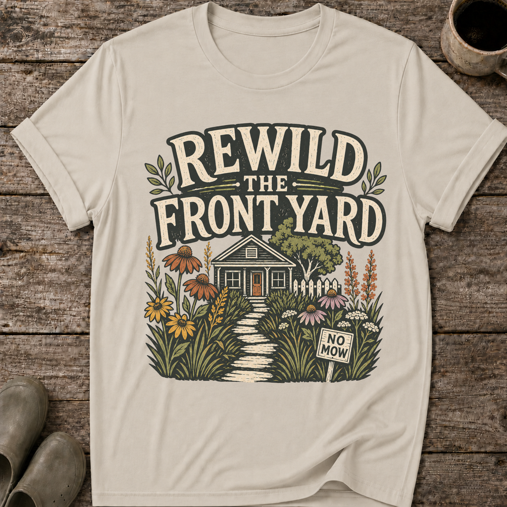Rewild The Front Yard T-Shirt