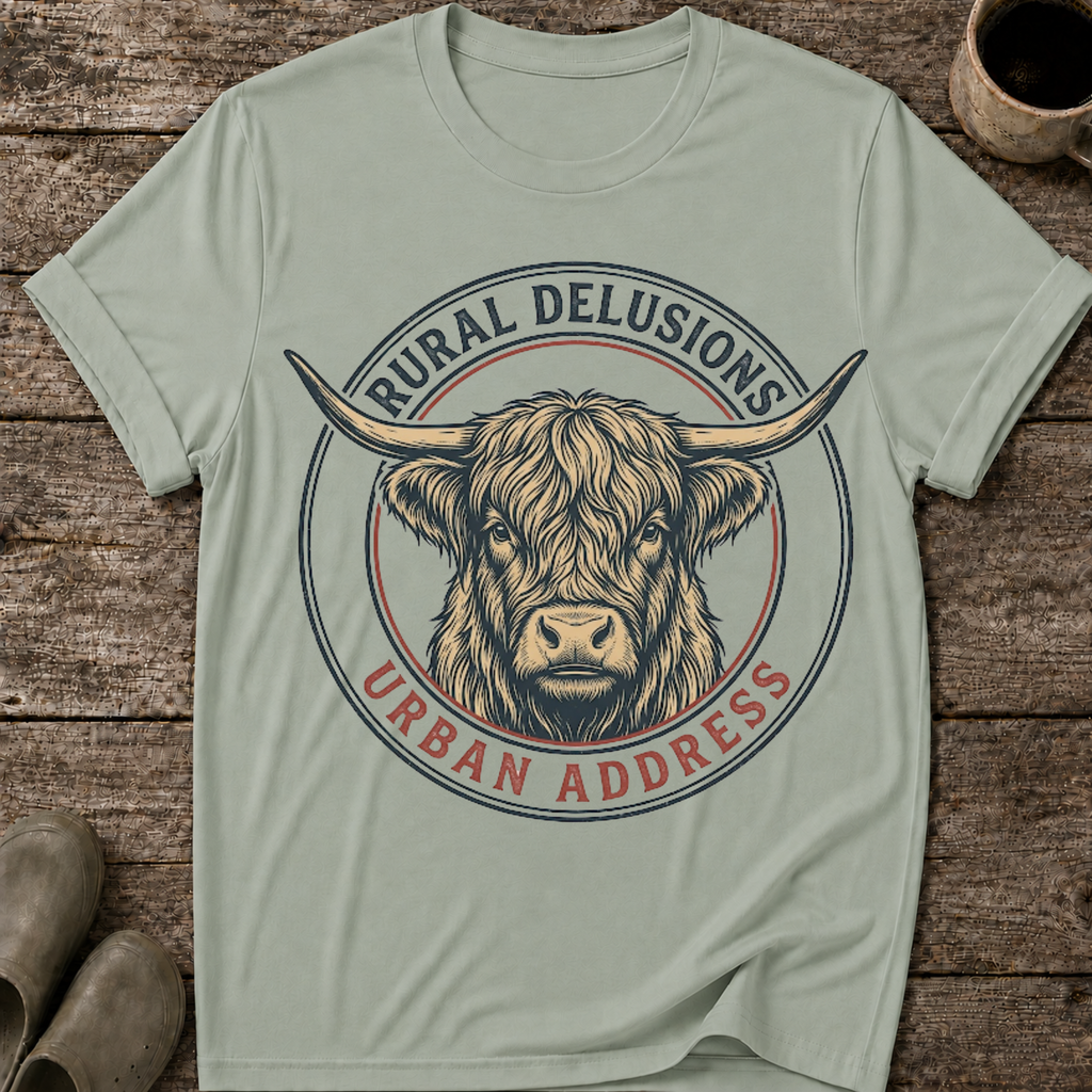 Rural Delusions Urban Address T-Shirt