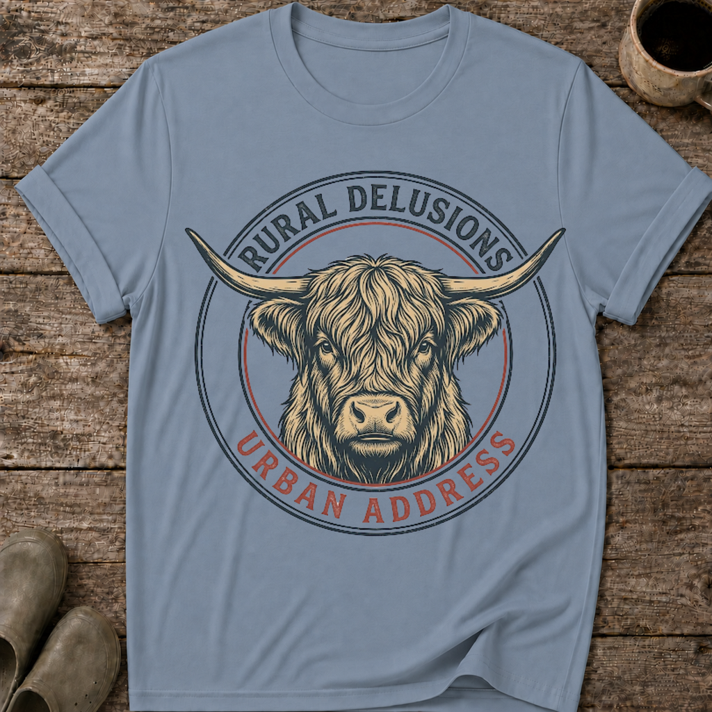 Rural Delusions Urban Address T-Shirt