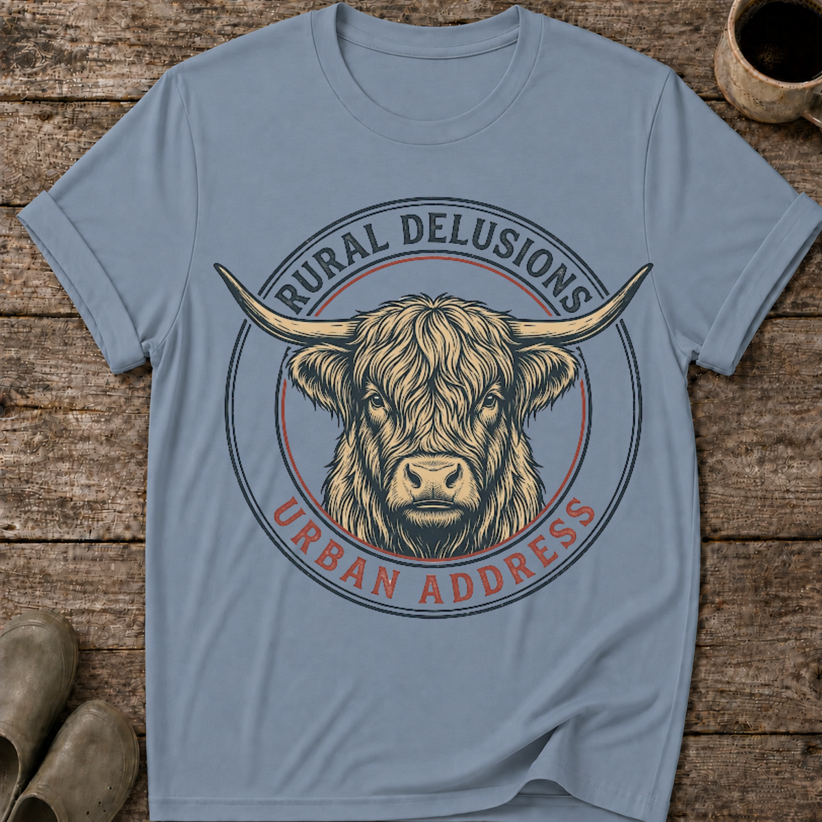 Rural Delusions Urban Address T-Shirt