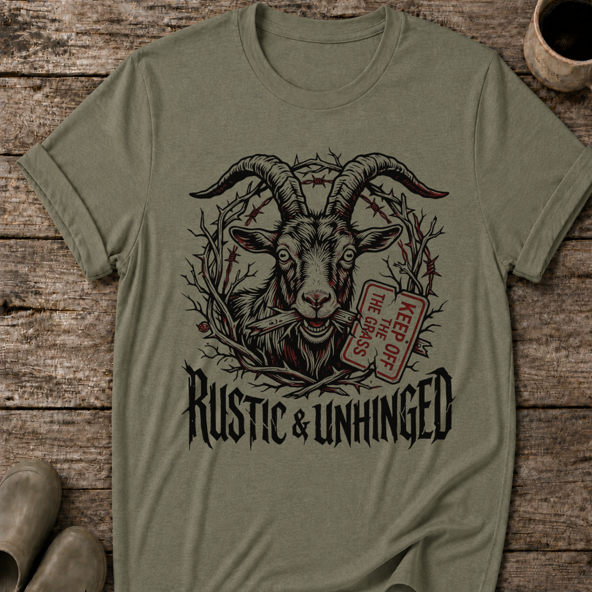 Rustic and Unhinged T-Shirt