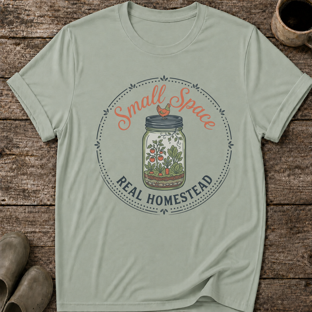 Small Space Real Homestead T-Shirt
