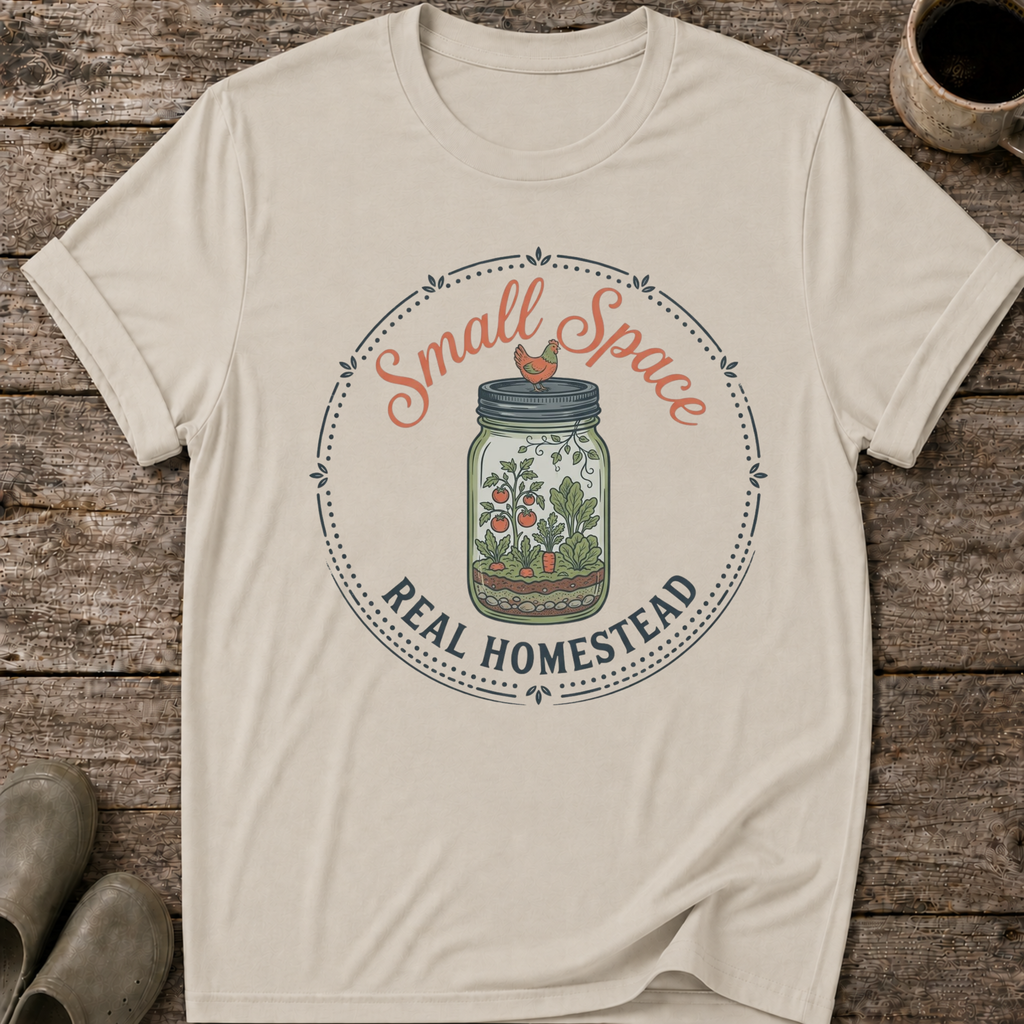 Small Space Real Homestead T-Shirt