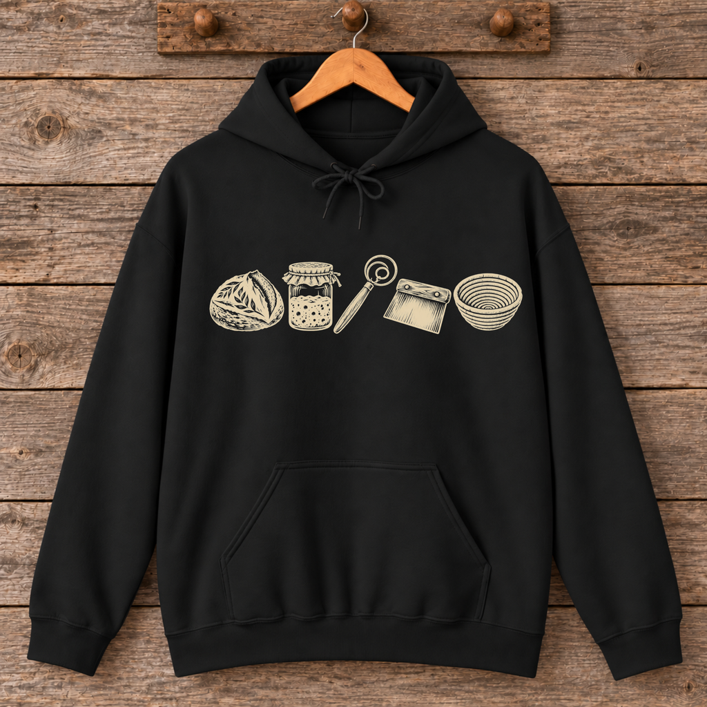 Sourdough Baker Essentials Hoodie