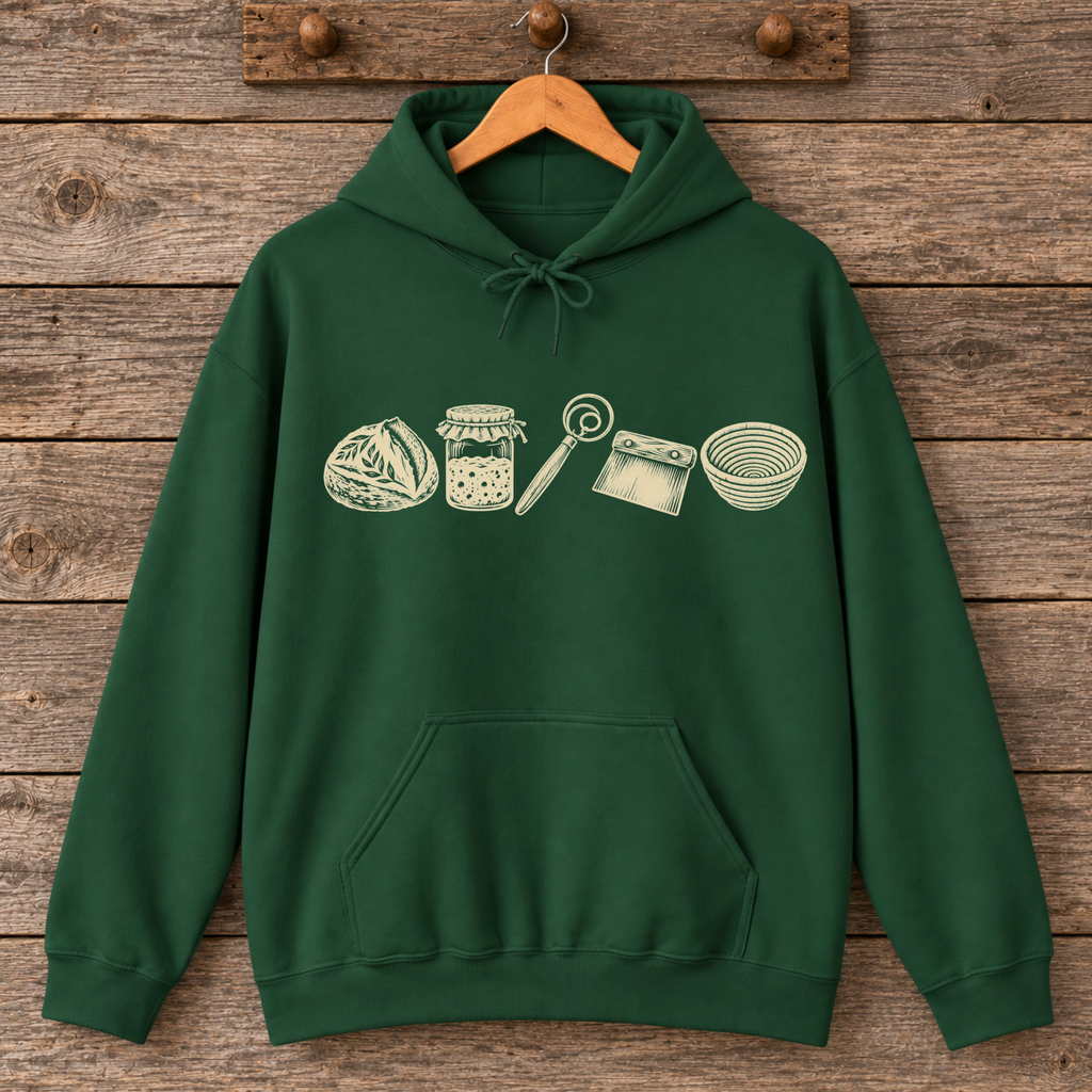 Sourdough Baker Essentials Hoodie