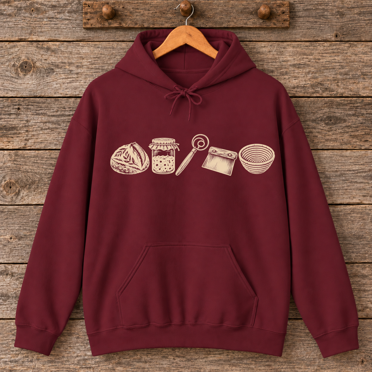 Sourdough Baker Essentials Hoodie