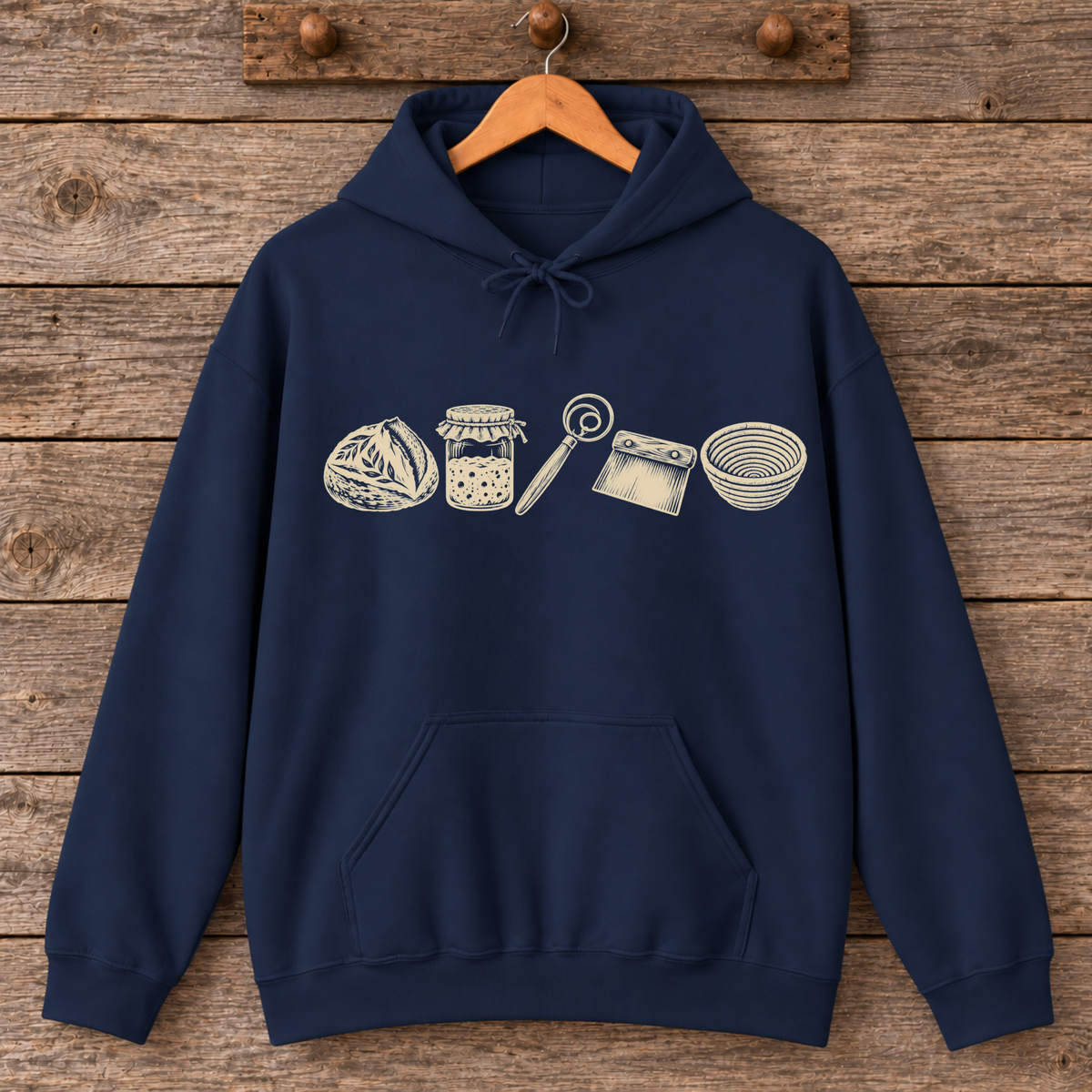 Sourdough Baker Essentials Hoodie