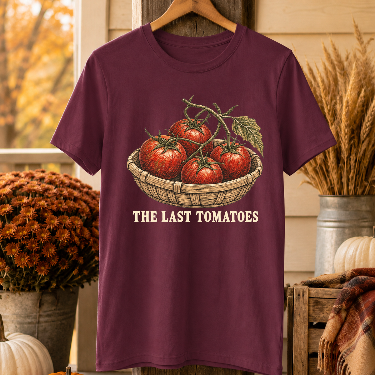 The Last Tomatoes Gardening T-Shirt