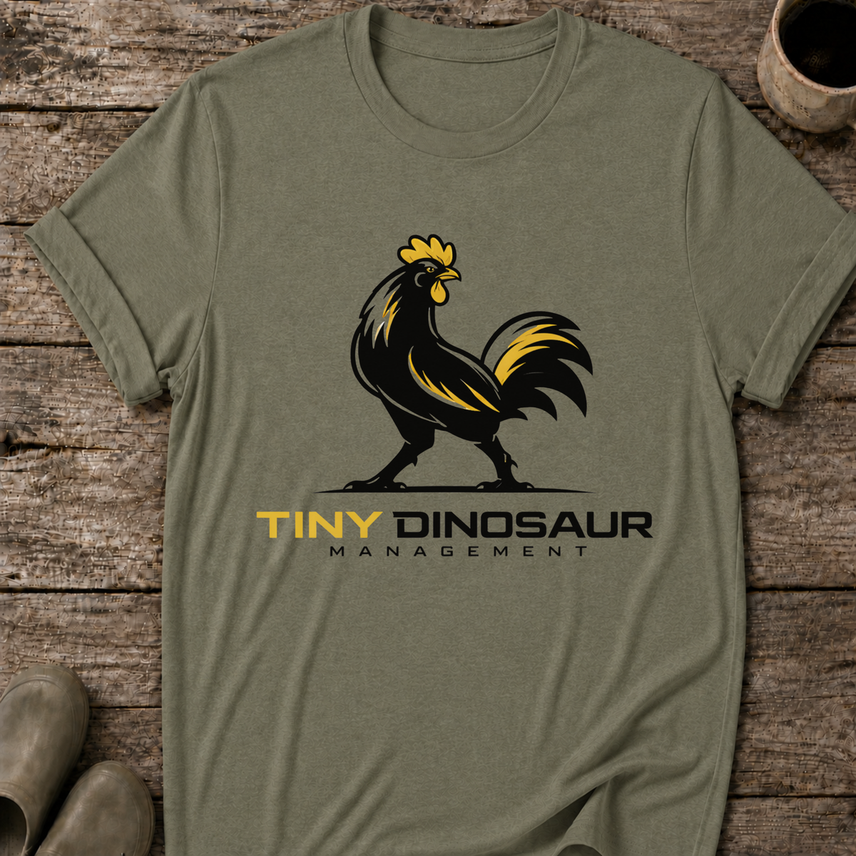 Tiny Dinosaur Management T-Shirt