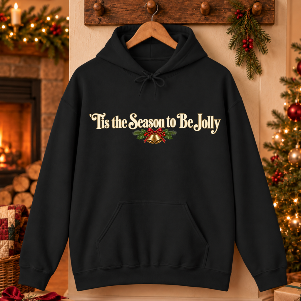 ’Tis the Season to Be Jolly Christmas Hoodie