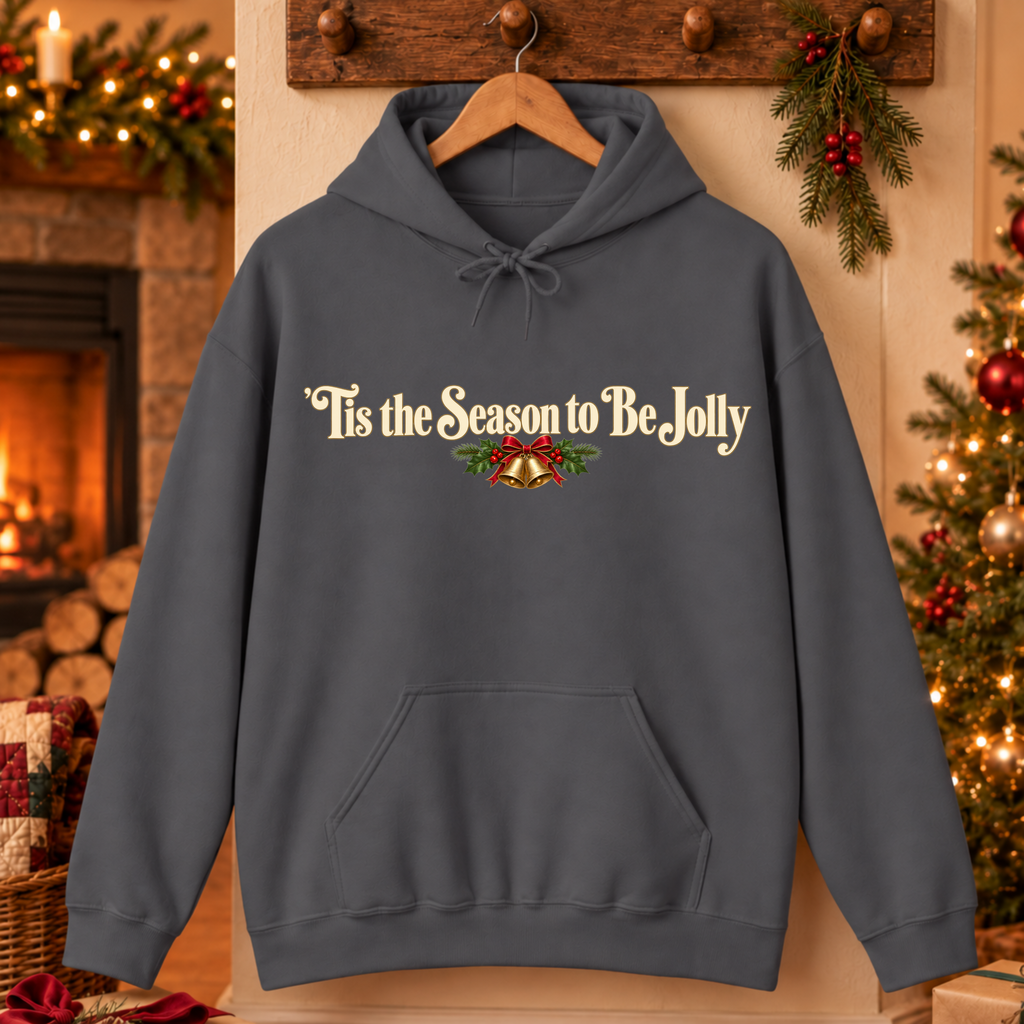 ’Tis the Season to Be Jolly Christmas Hoodie