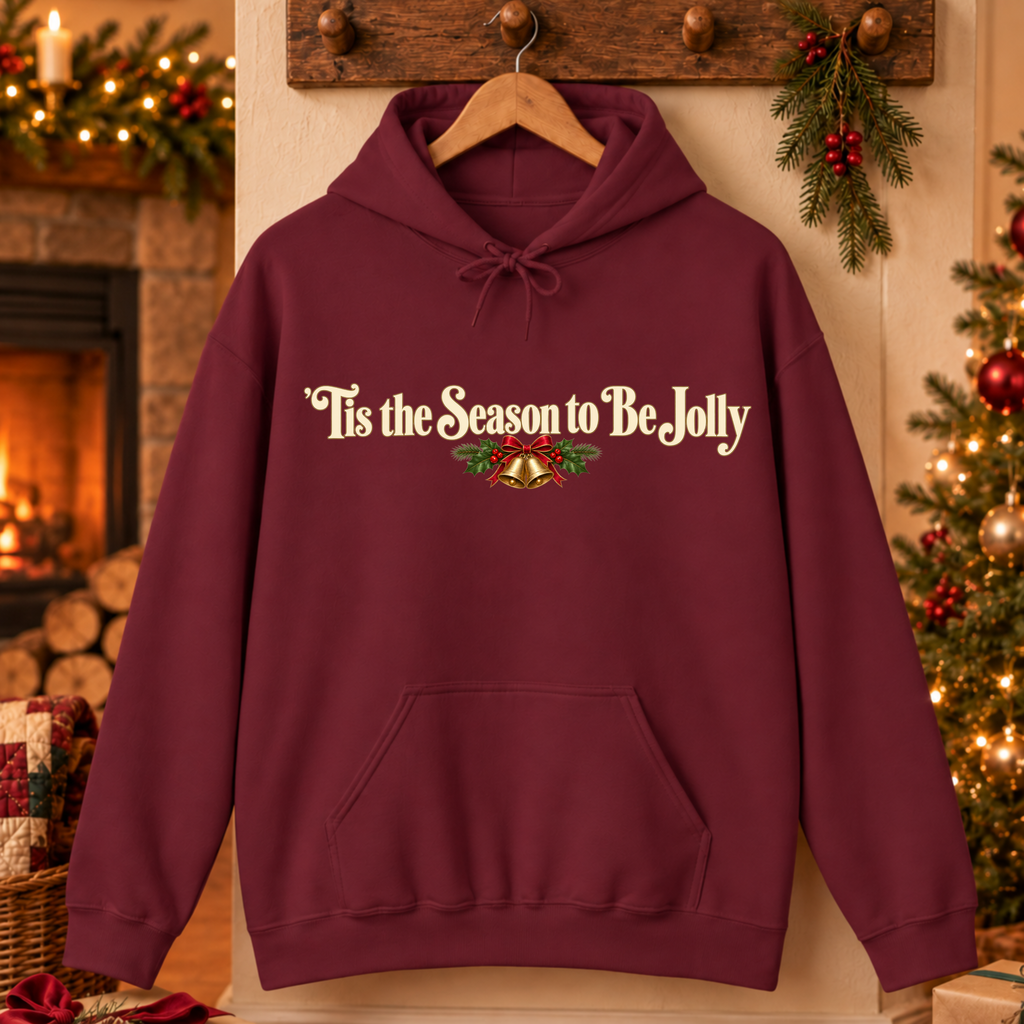 ’Tis the Season to Be Jolly Christmas Hoodie