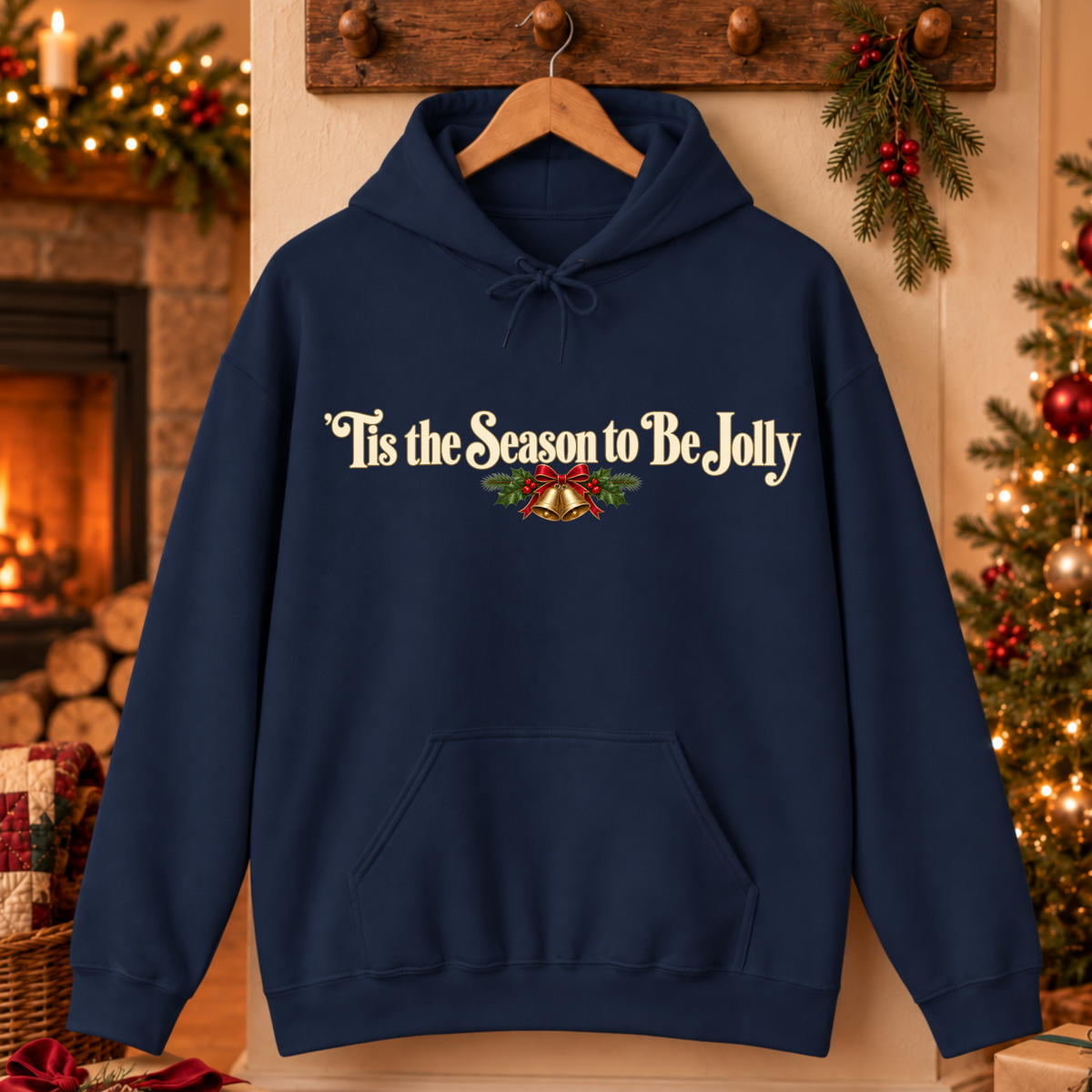 ’Tis the Season to Be Jolly Christmas Hoodie