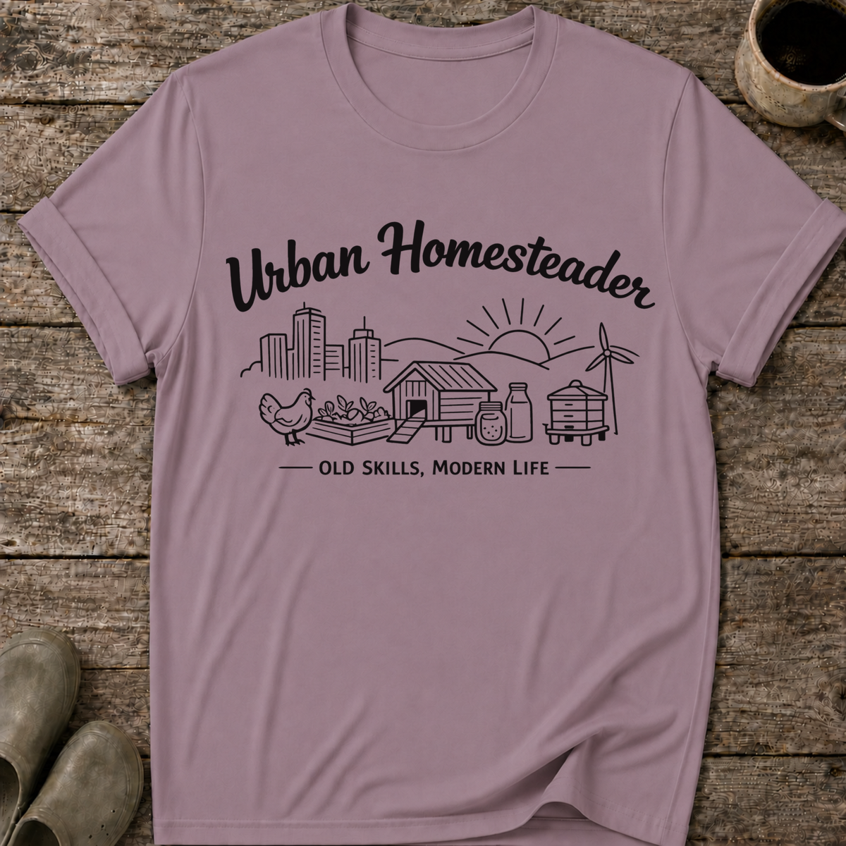 Urban Homesteader Old Skills Modern Life T-Shirt