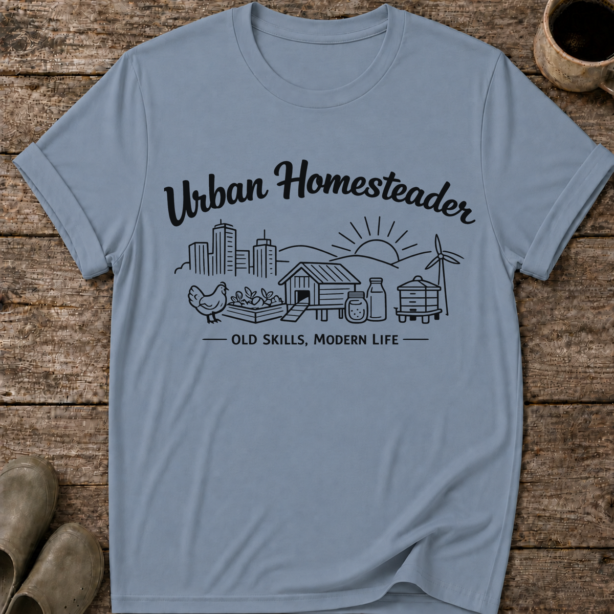 Urban Homesteader Old Skills Modern Life T-Shirt