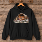 Winter Found Me Sleeping Fox Hoodie